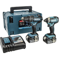 Makita DLX2131TJ Accu Combiset 18V 5.0Ah Li-Ion in Mbox