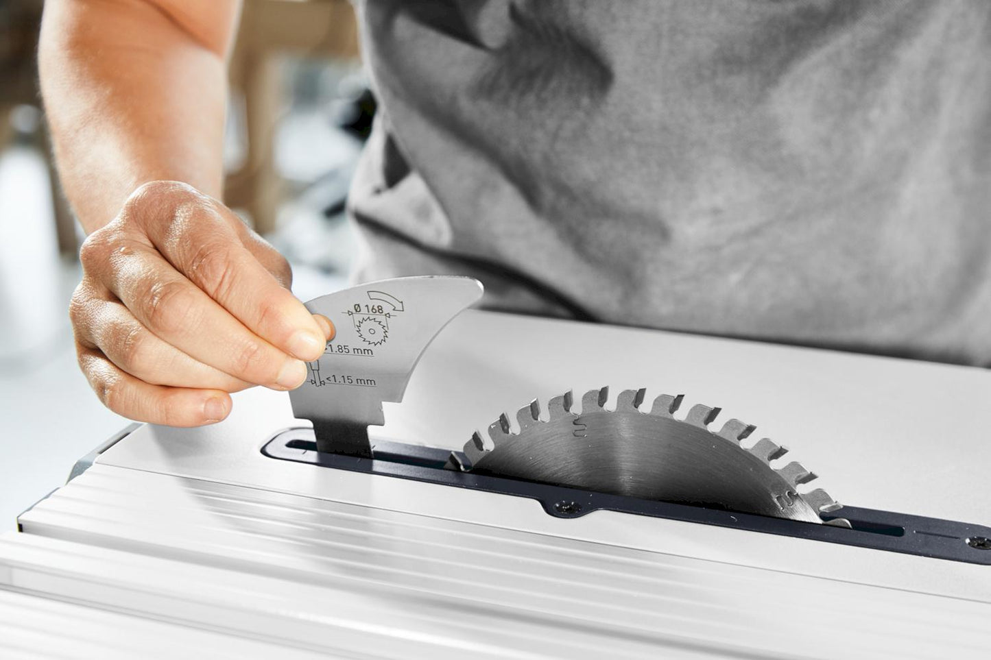 CSC SYS 50 EBI-Set Accu Tafelcirkelzaag 2x18V 5.0Ah met Onderstel - 577379