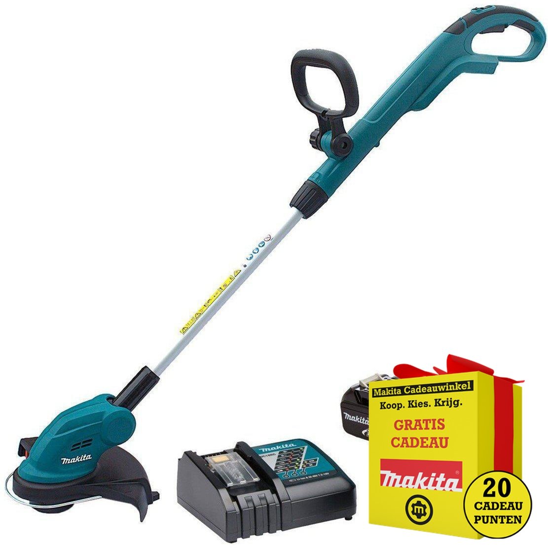 Makita DUR181RT 18 V Trimmer 5.0Ah Li-Ion