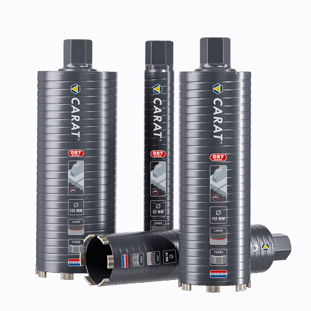 DIAMANT DRY BETON BOORSET (MACHINE,STATIEF, BBN-1 & BOREN 52/82/112/132)