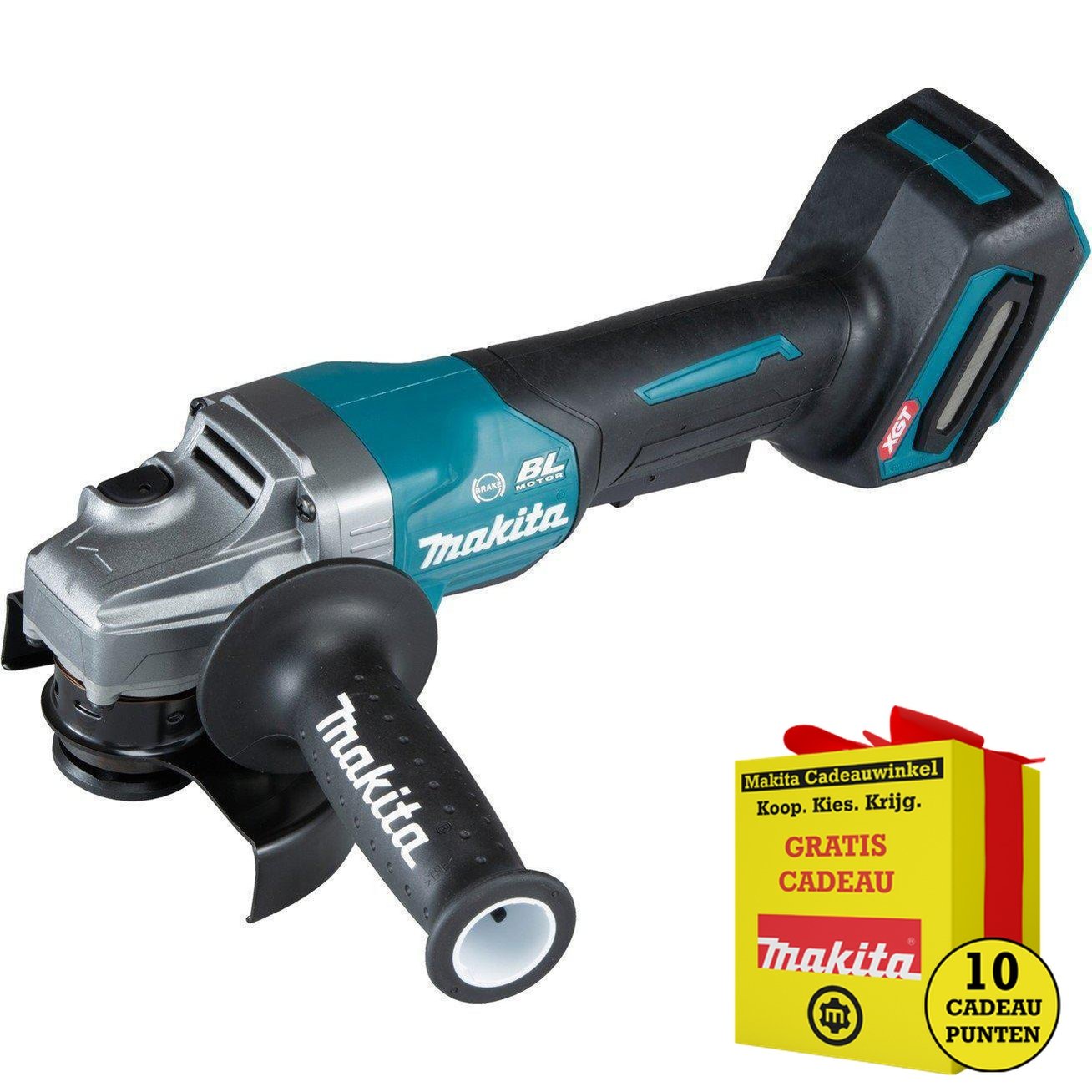 Makita GA013GZ Accu Haakse Slijper 40V 125mm Losse Body