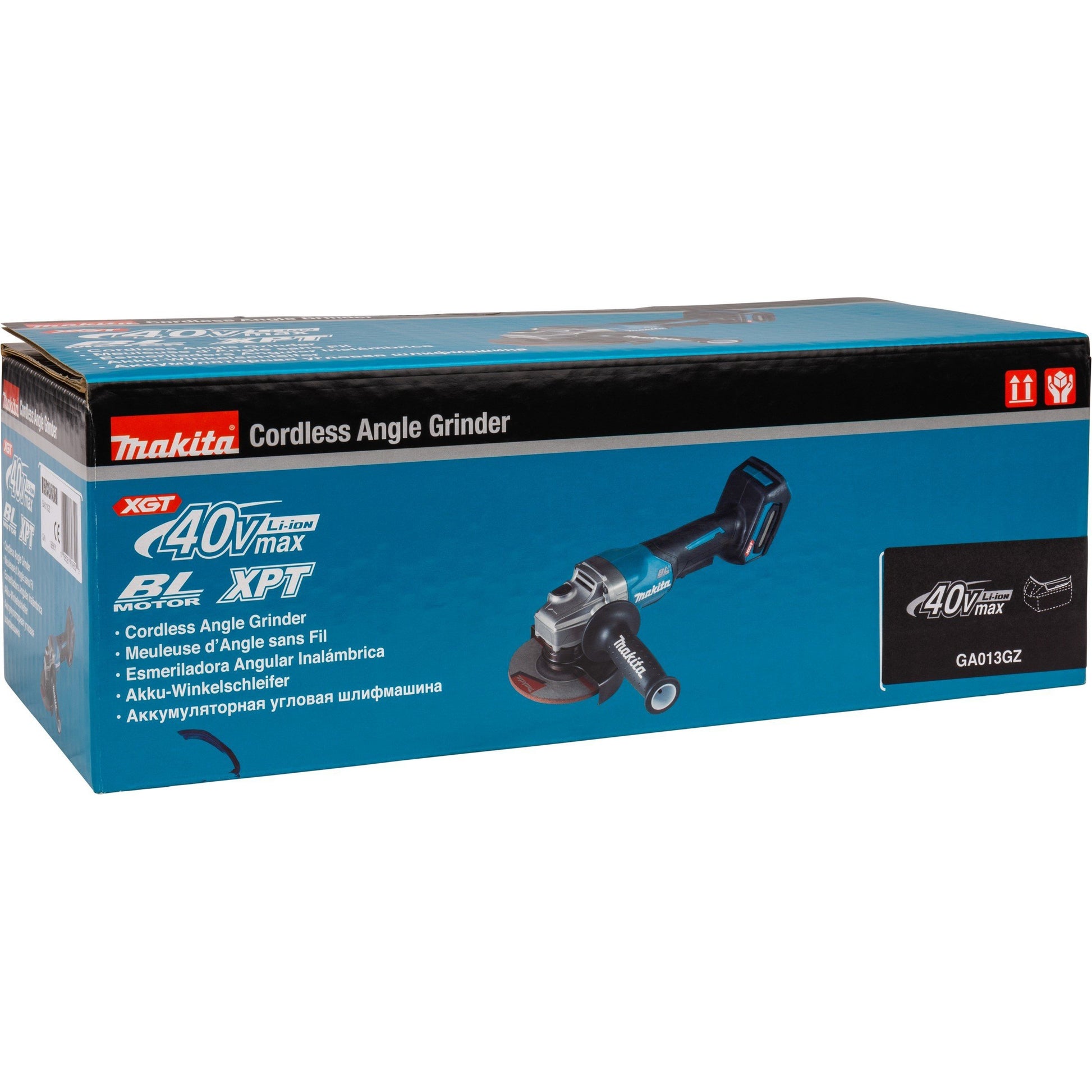 Makita GA013GZ Accu Haakse Slijper 40V 125mm Losse Body