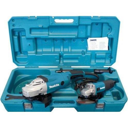 Makita DK0052G Haakse Slijper Set 230V 230mm+125mm in Koffer