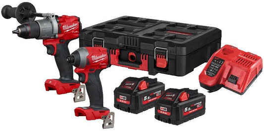 Milwaukee M18 FPP2A2-552P 18V 5.5 Ah in PACKOUT™ toolbox - 4933478826