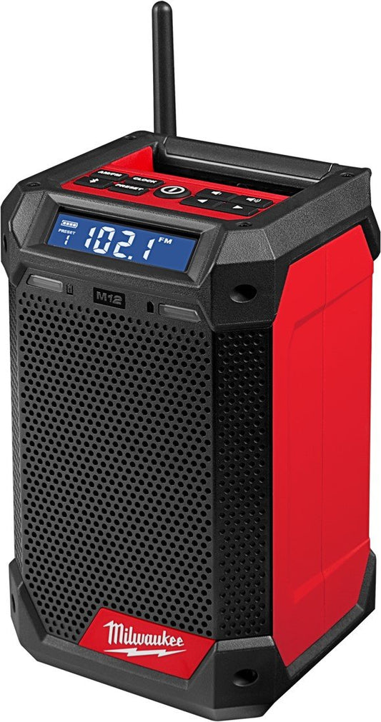 Milwaukee M12 RCDAB+-0 Accu Bouwradio/Lader - 4933472114