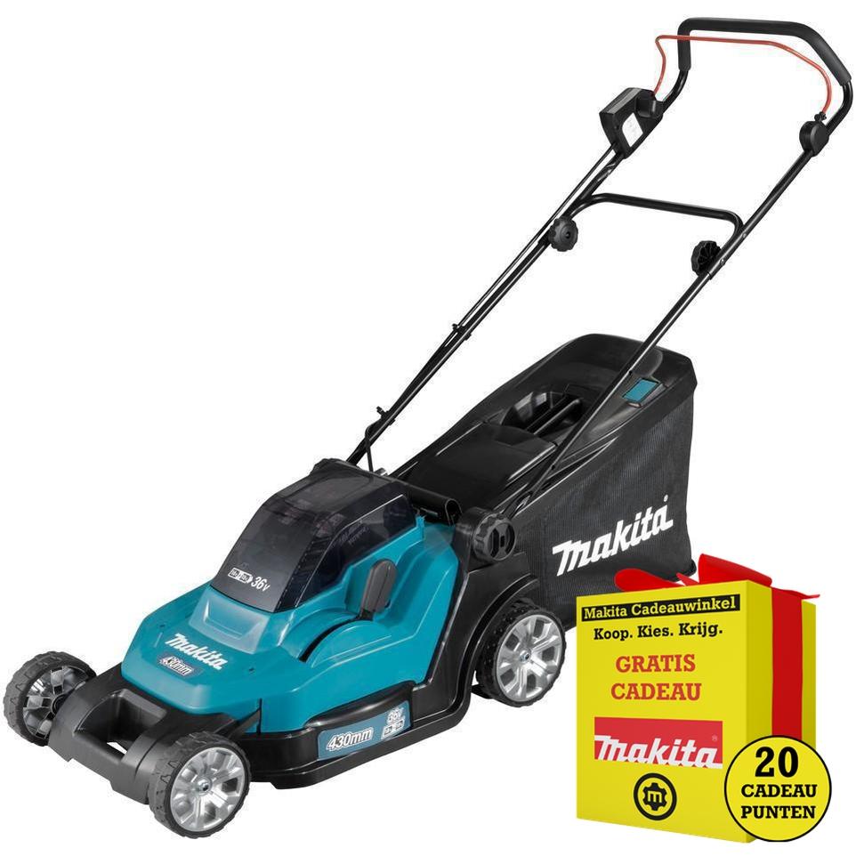 Makita DLM432CT2 2x18 V Grasmaaier 43 cm 5.0Ah Li-Ion