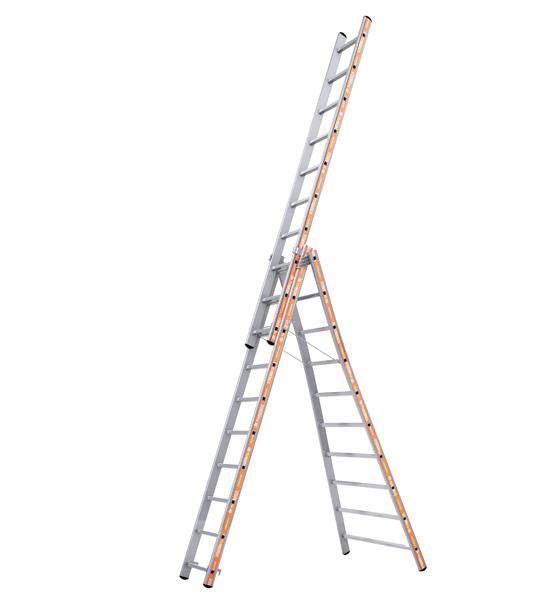 Little Jumbo Reformladder SuperPRO uitgebogen bomen - 2x9 sporten - 1250300209