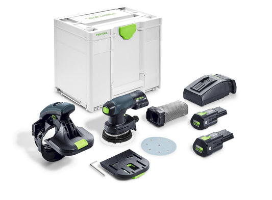 ES-ETSC 125 3.0 I-Plus Cordless Edge Sander 18V 3.0Ah in Systainer - 577697
