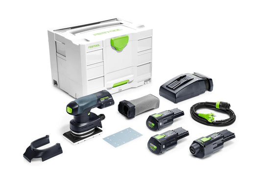RTSC 400 Li 3.0 I-Set Akku-Exzenterschleifer 18V 3,0Ah im Systainer inkl. ERGO-Adapter - 577681