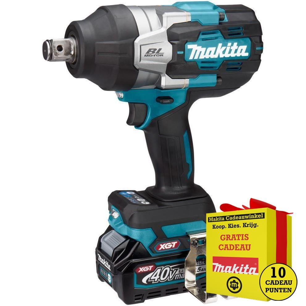 Makita Accu Slagmoersleutel 2x 40 V 2,5 Ah in Mbox - TW001GD201