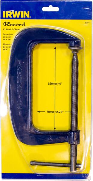 Irwin G-klem voor middelzwaar werk - T1196